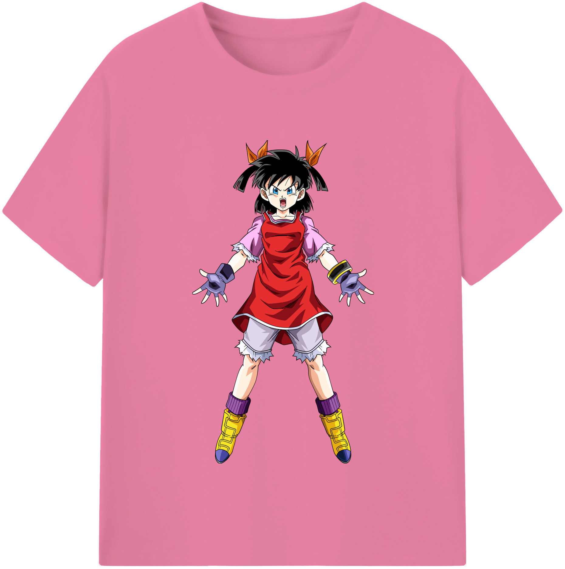 （画像用） ドラゴンボール パン DRAGON BALL Pan 綿100％半袖Tシャツ（フロントプリント）